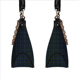 ScotsTee Shop Scottish Robertson Hunting 2 Tartan Handbag Women's Shoulder Bag With Chain