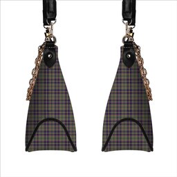 ScotsTee Shop Scottish Tailyour Weathered Tartan Handbag Women's Shoulder Bag With Chain