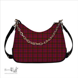 ScotsTee Shop Scottish Ross 3 Tartan Handbag Women's Shoulder Bag With Chain