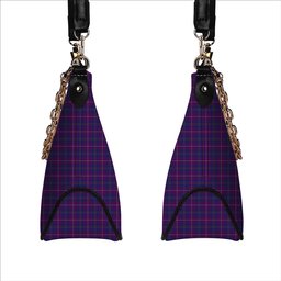 ScotsTee Shop Scottish Pride of Glencoe Tartan Handbag Women's Shoulder Bag With Chain