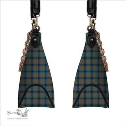 ScotsTee Shop Scottish Thompson Society Hunting Ancient Tartan Handbag Women's Shoulder Bag With Chain