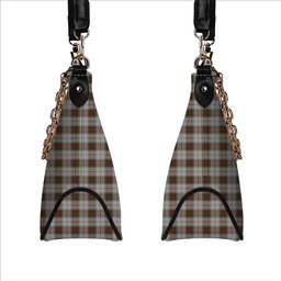 ScotsTee Shop Scottish Stewart Royal VS Tartan Handbag Women's Shoulder Bag With Chain