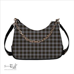 ScotsTee Shop Scottish Stewart of Appin Dress 1 Tartan Handbag Women's Shoulder Bag With Chain