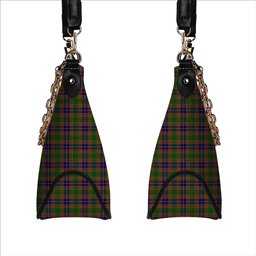 ScotsTee Shop Scottish Stevenson Old Tartan Handbag Women's Shoulder Bag With Chain