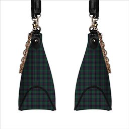 ScotsTee Shop Scottish Sinclair Hunting Modern Clan Tartan Handbag Women's Shoulder Bag With Chain