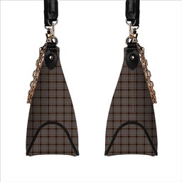 ScotsTee Shop Scottish Thomson special grey Tartan Handbag Women's Shoulder Bag With Chain
