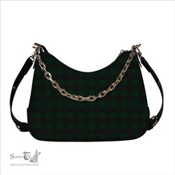 ScotsTee Shop Scottish Rob Roy Hunting Tartan Handbag Women's Shoulder Bag With Chain