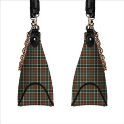 ScotsTee Shop Scottish Thomson Hunting Modern Tartan Handbag Women's Shoulder Bag With Chain