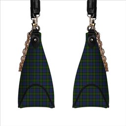 ScotsTee Shop Scottish Paterson Tartan Handbag Women's Shoulder Bag With Chain