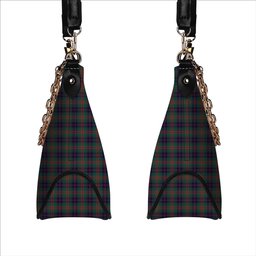 ScotsTee Shop Scottish Stewart of Appin Hunting Modern Clan Tartan Handbag Women's Shoulder Bag With Chain