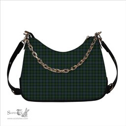 ScotsTee Shop Scottish Scott Hunting special Tartan Handbag Women's Shoulder Bag With Chain