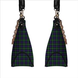 ScotsTee Shop Scottish Rose Hunting Tartan Handbag Women's Shoulder Bag With Chain