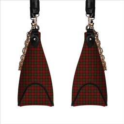 ScotsTee Shop Scottish Stewart of Ardshiel Tartan Handbag Women's Shoulder Bag With Chain
