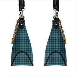 ScotsTee Shop Scottish Robinson Barbara Ann Tartan Handbag Women's Shoulder Bag With Chain
