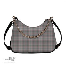 ScotsTee Shop Scottish Shaw Dress Tartan Handbag Women's Shoulder Bag With Chain