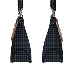 ScotsTee Shop Scottish Rose Hunting Modern Tartan Handbag Women's Shoulder Bag With Chain