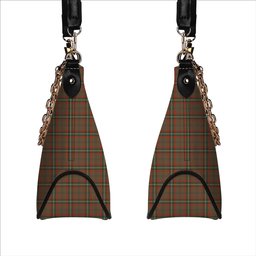 ScotsTee Shop Scottish Seton Hunting Ancient Tartan Handbag Women's Shoulder Bag With Chain