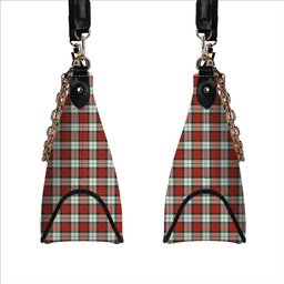 ScotsTee Shop Scottish Rose Dress Ancient Tartan Handbag Women's Shoulder Bag With Chain
