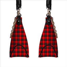 ScotsTee Shop Scottish Ramsay Modern Tartan Handbag Women's Shoulder Bag With Chain