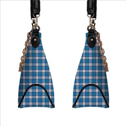 ScotsTee Shop Scottish Roberton Tartan Handbag Women's Shoulder Bag With Chain
