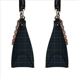 ScotsTee Shop Scottish Robertson Hunting Tartan Handbag Women's Shoulder Bag With Chain