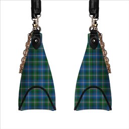 ScotsTee Shop Scottish Shaw of Carolina Ancient Tartan Handbag Women's Shoulder Bag With Chain