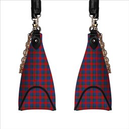 ScotsTee Shop Scottish Skene of Cromar Modern Tartan Handbag Women's Shoulder Bag With Chain