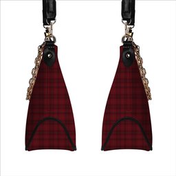 ScotsTee Shop Scottish Stirling of Keir Tartan Handbag Women's Shoulder Bag With Chain