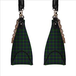 ScotsTee Shop Scottish Tait 1 Tartan Handbag Women's Shoulder Bag With Chain