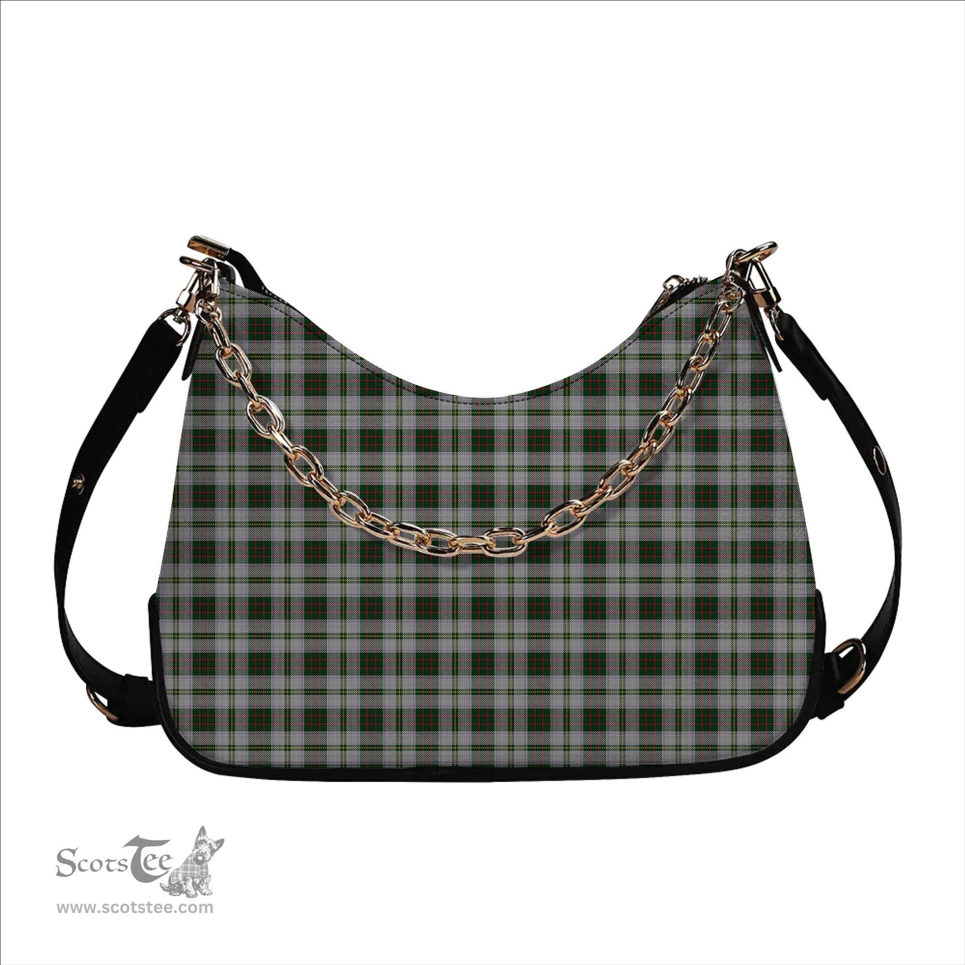 ScotsTee Shop Scottish Taylor Dress 2 Tartan Handbag Women's Shoulder Bag With Chain