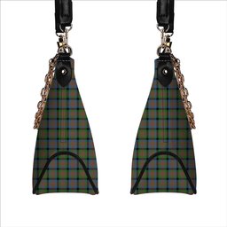 ScotsTee Shop Scottish Tennant Ancient Tartan Handbag Women's Shoulder Bag With Chain