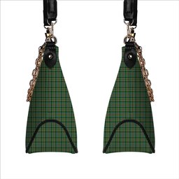 ScotsTee Shop Scottish Scott Green Ancient Tartan Handbag Women's Shoulder Bag With Chain
