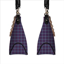 ScotsTee Shop Scottish Parker Dress USA Tartan Handbag Women's Shoulder Bag With Chain