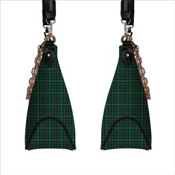 ScotsTee Shop Scottish Ross Hunting Modern Tartan Handbag Women's Shoulder Bag With Chain