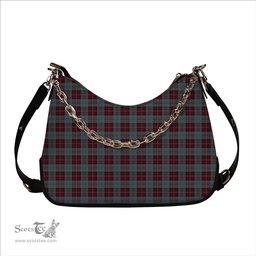 ScotsTee Shop Scottish Rob Roy (Film) Tartan Handbag Women's Shoulder Bag With Chain