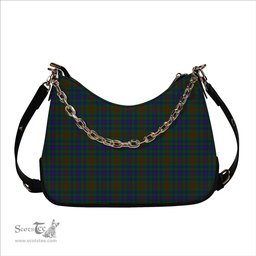 ScotsTee Shop Scottish Tennant Yules Tartan Handbag Women's Shoulder Bag With Chain