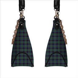 ScotsTee Shop Scottish Stephenson Tartan Handbag Women's Shoulder Bag With Chain