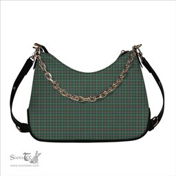 ScotsTee Shop Scottish Spens Fragment Ancient Clan Tartan Handbag Women's Shoulder Bag With Chain