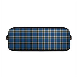 ScotsTee Shop Scottish Thomson Dress Blue Modern Tartan Handbag Women's Shoulder Bag With Chain