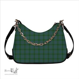 ScotsTee Shop Scottish Taylor Ancient Tartan Handbag Women's Shoulder Bag With Chain