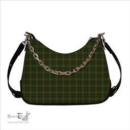 ScotsTee Shop Scottish Symington Tartan Handbag Women's Shoulder Bag With Chain