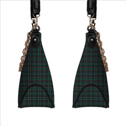 ScotsTee Shop Scottish Stephenson Modern Tartan Handbag Women's Shoulder Bag With Chain