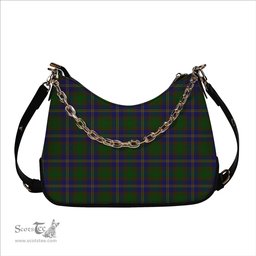 ScotsTee Shop Scottish Strang of Balkaskie Tartan Handbag Women's Shoulder Bag With Chain