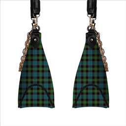 ScotsTee Shop Scottish Stewart Old Ancient Clan Tartan Handbag Women's Shoulder Bag With Chain