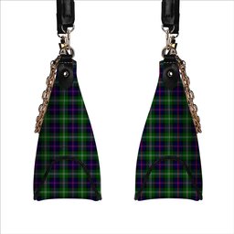ScotsTee Shop Scottish Swinton SC Tartan Handbag Women's Shoulder Bag With Chain