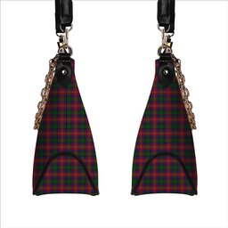 ScotsTee Shop Scottish Rattray of Lude Tartan Handbag Women's Shoulder Bag With Chain
