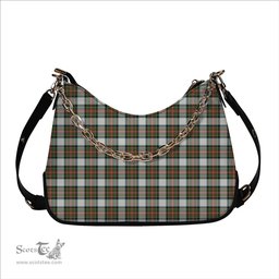 ScotsTee Shop Scottish Stewart Dress Ancient Tartan Handbag Women's Shoulder Bag With Chain