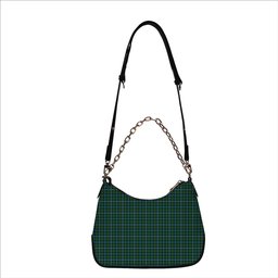 ScotsTee Shop Scottish Robertson Hunting Ancient Clan Tartan Handbag Women's Shoulder Bag With Chain
