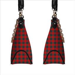 ScotsTee Shop Scottish Sinclair Modern Clan Tartan Handbag Women's Shoulder Bag With Chain