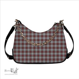 ScotsTee Shop Scottish Seller Reproduction Dress Tartan Handbag Women's Shoulder Bag With Chain